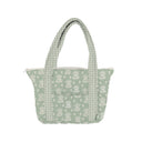 Erin & Ben Co. Clover Sage Zipper Tote Bag