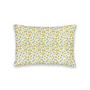 "Come Site By Me" Sage Quilted Mini Pillow 8" x 12"