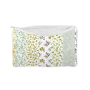 "Come Site By Me" Sage Quilted Makeup Bag