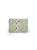 "Come Site By Me" Sage Quilted Makeup Bag