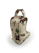 Cowboy Christmas Quilted Boot Bag