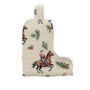 Cowboy Christmas Quilted Boot Bag