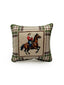 Framed Cowboy Christmas Quilted Mini Pillow 8" x 8"
