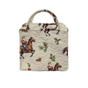 Cowboy Christmas Quilted Handbag