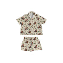 Cowboy Christmas Icon Shorty Pajama Set