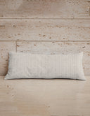Cowboy Christmas White Red Quilted Oblong 14" x33" Pillow