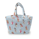 Sweater Pups Blue Quilted Handbag
