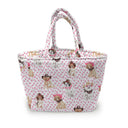 Cowboy Pups Fuchsia Quilted Handbag