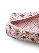 Cowboy Pups Fuchsia Quilted Hot Tools Bag