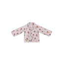 Cowboy Pups Fuchsia Youth Quilted Snap Jacket