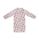 Cowboy Pups Fuchsia Quilted Duster