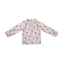 Cowboy Pups Fuchsia Cropped Quilted Jacket