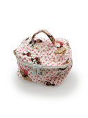 Cowboy Pups Fuchsia Quilted Travel Case