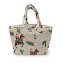 Cowboy Christmas Quilted Handbag