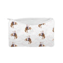 "Cowgirl" Quilted Makeup Bag