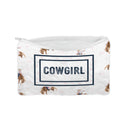"Cowgirl" Quilted Makeup Bag