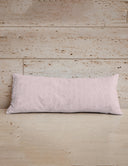 Dachshund Dots Pink Quilted Oblong 14"x33" Pillow