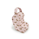 Dachshund Dots Pink Quilted Boot Bag