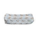 Dachshund Gingham Blue Hot Tools Bag