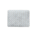 Dachshund Gingham Blue Quilted Pet Bed