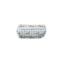 Dachshund Gingham Blue Small Tools Bag