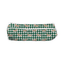 Dachshund Gingham Game Day Green/Gold Hot Tools Bag