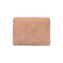 Dachshund Gingham Game Day Orange Quilted Pet Bed