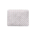 Dachshund Dots Game Day Purple Quilted Pet Bed