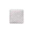 Dachshund Dots Game Day Purple Quilted Pet Bed