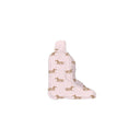 Dachshund Dots Pink Quilted Boot Bag