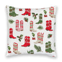 Daisy Boots Holly Quilted 20" Pillow