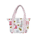 Daisy Boots Holly Pastel Zipper Tote Bag