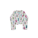 Daisy Boots Patchwork Jewels Cropped Quilted Jacket