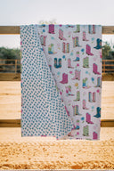 Daisy Boots Patchwork Jewels Quilt