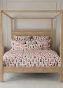 Daisy Boots Linen Quilt