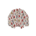 Daisy Boots Linen Quilted Bomber Jacket *Web Exclusive*