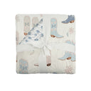 Daisy Boots Pastel Baby Blanket