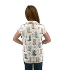 Daisy Boots Pastel Quilted Ruby Vest
