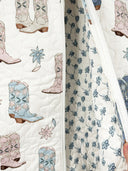Daisy Boots Pastel Quilted Garment Bag