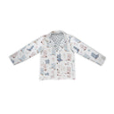 Daisy Boots Pastel Quilted Snap Jacket