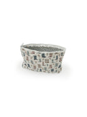 Daisy Boots Pastel Quilted Makeup Bag