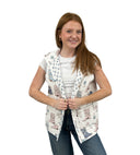 Daisy Boots Pastel Quilted Ruby Vest