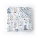 Daisy Boots Pastel Baby Blanket