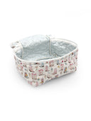 Daisy Boots Patchwork White Quilted Travel Case