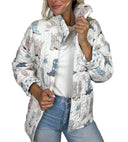 Daisy Boots Pastel Quilted Jacket