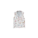 Daisy Boots Patchwork White Quilted Ruby Vest