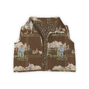 Desert Daughters Chocolate Quilted Cate Vest