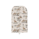 Desert Daughters Slate Linen Quilted Garment Bag