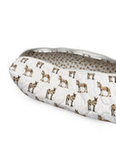 Donkey Icon Brown Quilted Hot Tools Bag