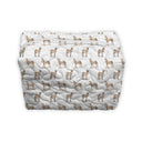 Donkey Icon Brown Makeup Bag